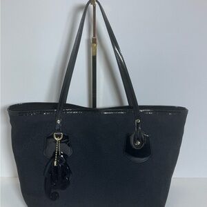 AUTHENTIC Black Gucci Tote Bag